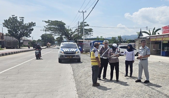 Cek Jalan Rusak dan Titik Rawan Kecelakaan, Satlantas Pangkep Gelar Survei Jalur Trans Nasional