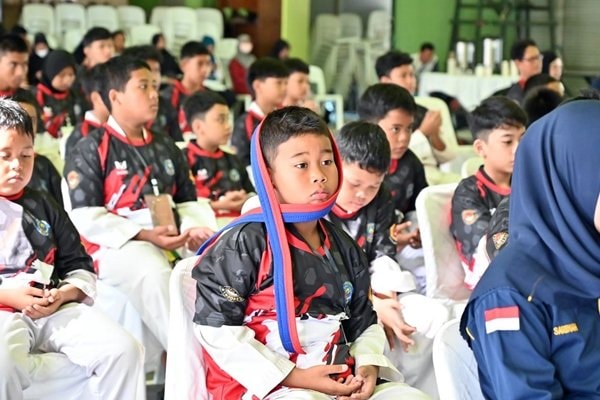 100 Atlet Taekwondo Bontang Ditempa Jelang POPDA dan PORPROV Kaltim