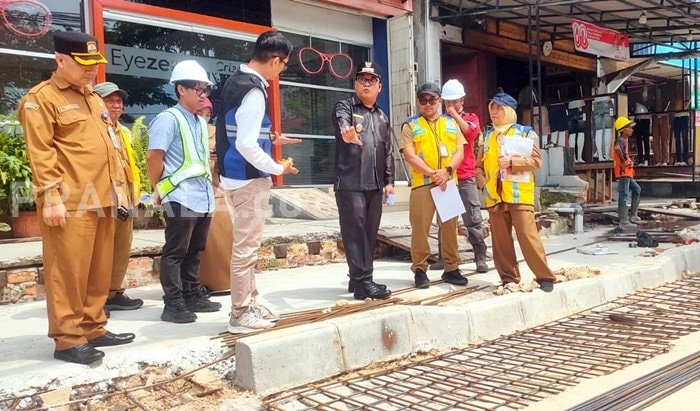 Proyek Drainase Rp10 Miliar di Ahmad Yani Balikpapan Molor dan Tak Sesuai Spesifikasi