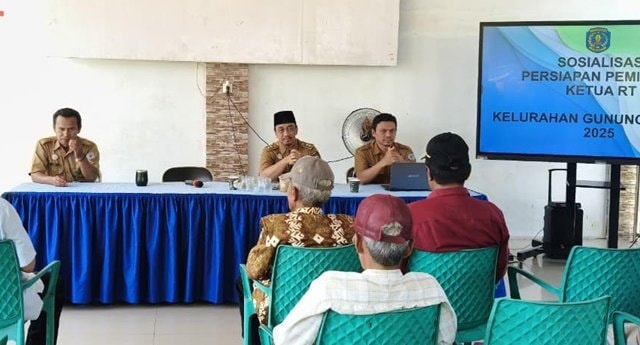 Sambut Pemilihan Serentak, Kelurahan Gunung Telihan Bontang Gelar Sosialisasi Ketua RT 2026–2030