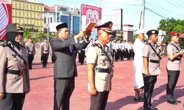 Mutasi di Polres Bontang, Waka hingga Kasat Reskrim Berganti