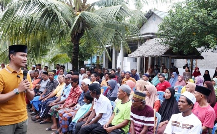 Aspirasi Reses DPRD Pangkep Terealisasi, Jalan dan Sekolah di Pulau Sailus Diperbaiki