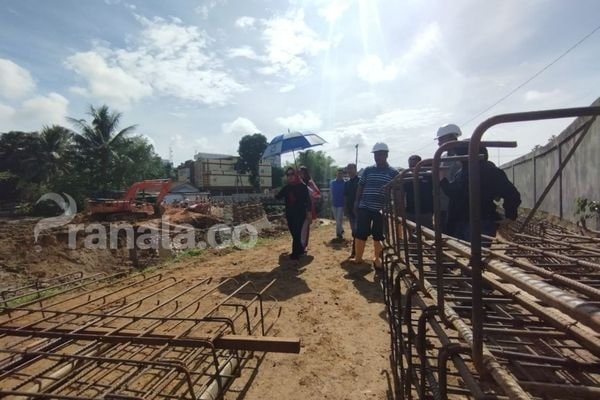 Wawali Najirah: Proyek Turap Sungai Gunung Elai Harus Selesai sampai Desember 2022