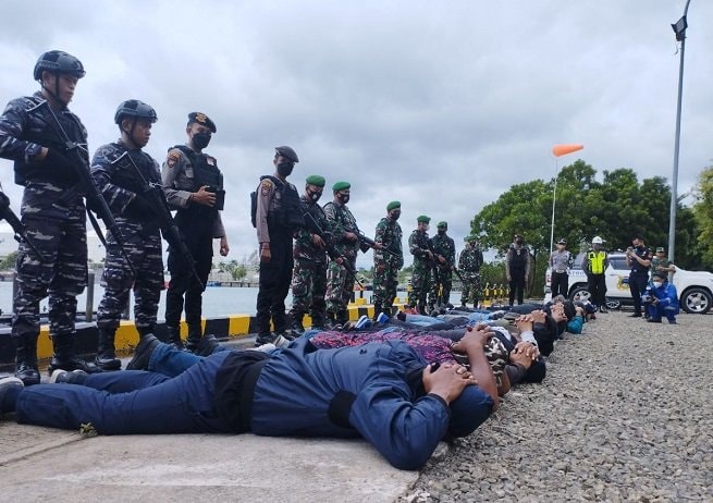 Lindungi Obvitnas, Koordinasi Keamanan Badak LNG Gagalkan Aksi Perompak