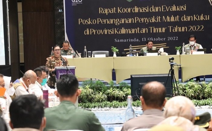 7 Daerah di Kaltim Masuk Zona Merah Penyakit Mulut dan Kuku
