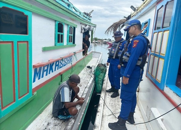 Polairud Bontang Patroli Intensif, Jaga Keamanan Pelabuhan Tanjung Laut