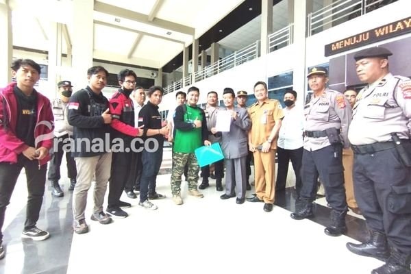 Garda Sambangi DPRD Bontang, Dewan Serap Aspirasi Massa