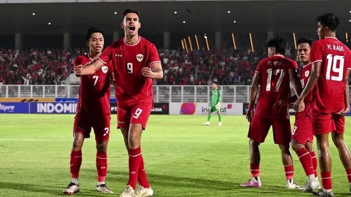 Indonesia U-23 Bantai Brunei 8-0, Jens Raven Cetak 6 Gol