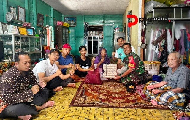 Kisah "Tengok Tetangga" di Bontang Kuala, Urunan Gaji demi Lansia Sakit