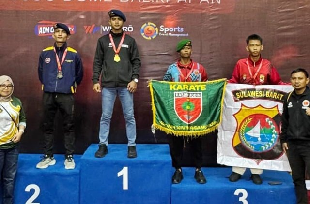 Karateka Brimob Kaltim, Bripda Syaiful Bahri Sabet Gelar Best of The Best di Piala Menhan 2026
