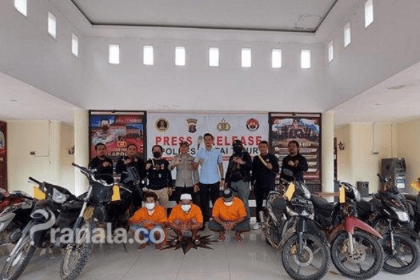Demi Isi Perut, Mencuri 8 Motor di Kutai Timur