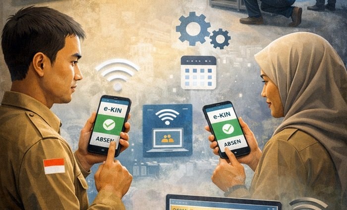 ASN Kutim Bakal Absen 4 Kali Sehari, Server dan Aplikasi Sedang Disiapkan