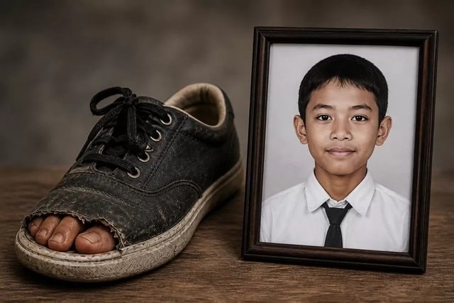 Kisah Mandala, Siswa SMKN 4 Samarinda Kaltim yang Bertahan dengan Sepatu Sempit hingga Akhir Hayat