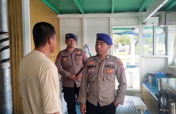 Meningkatkan Keselamatan Nelayan, Polairud Gelar Patroli di Tanjung Laut Bontang