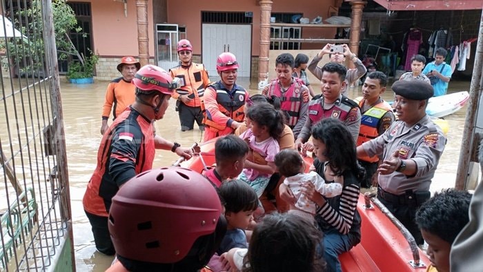1.296 Kepala Keluarga di Bontang Terdampak Banjir