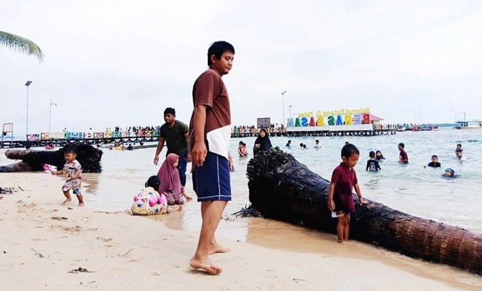 60 Kapal Dikerahkan, Antrean Penyeberangan ke Beras Basah Bontang Mengular