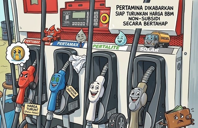 Harga BBM Non-Subsidi Berpotensi Turun Mulai Juli