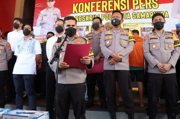 Polresta Samarinda Sita 28,2 Kg Sabu Kurun 2022