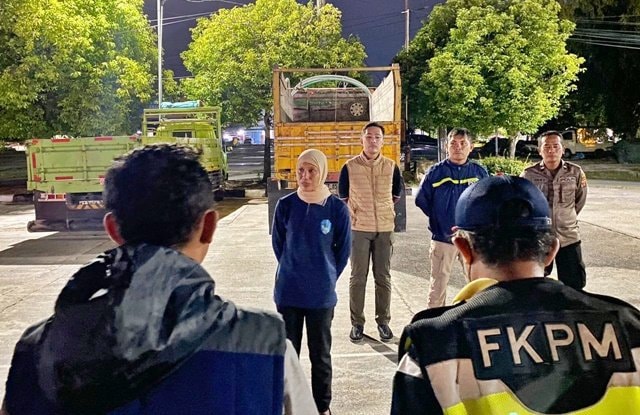 Lurah Lok Tuan Sunyk Widiarsih Genjot Patroli dan Gotong Royong Lingkungan