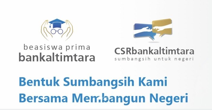 Beasiswa Bankaltimtara 2023 Mulai Dibuka, Berikut Persyaratan dan Link Pendaftaran