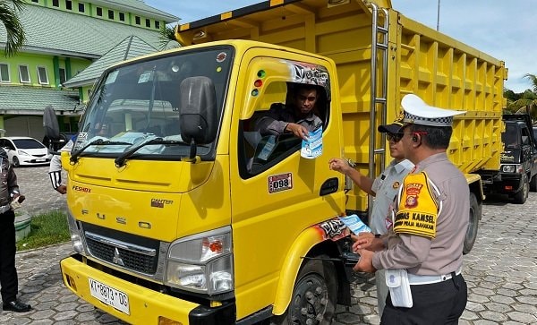 Polres Bontang Sita 11 Motor, Bayar Pajak di Tempat Capai Rp5 Juta