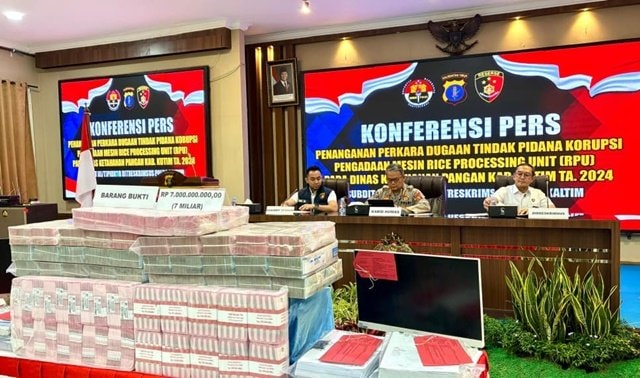 Polda Kaltim Ungkap Modus Korupsi RPU Kutim Rp10,8 Miliar, Tiga Orang jadi Tersangka