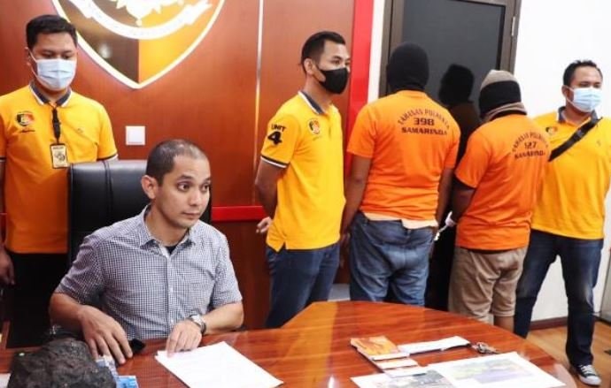 Keruk 600 MT Batu Bara, Dua Pelaku Tambang Ilegal Samarinda Diciduk