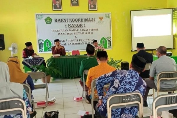 Rakor Zakat dan Hisab Rukyat Digabung, Kemenag Bontang: Agar Lebih Efektif