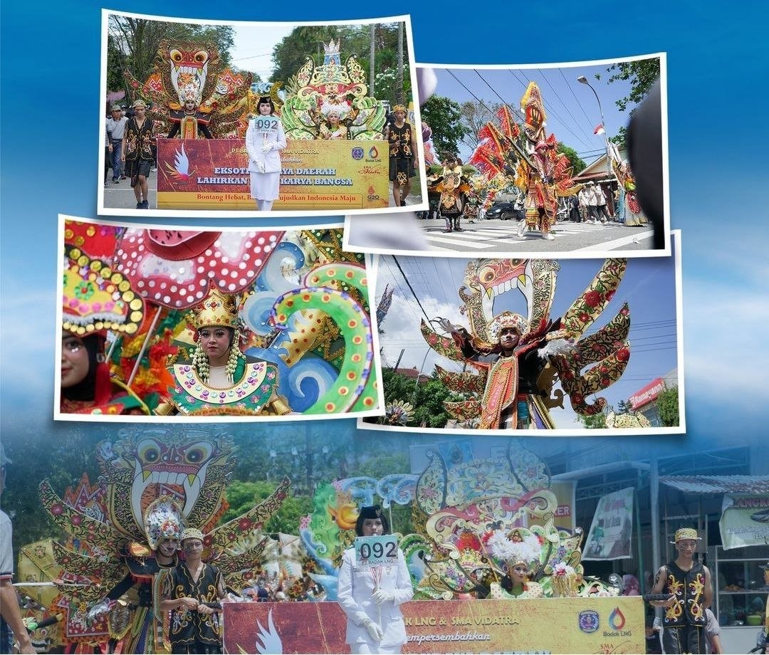 Badak LNG Sabet Juara I Bontang City Carnival, Berikut Daftar Lengkap Pemenangnya