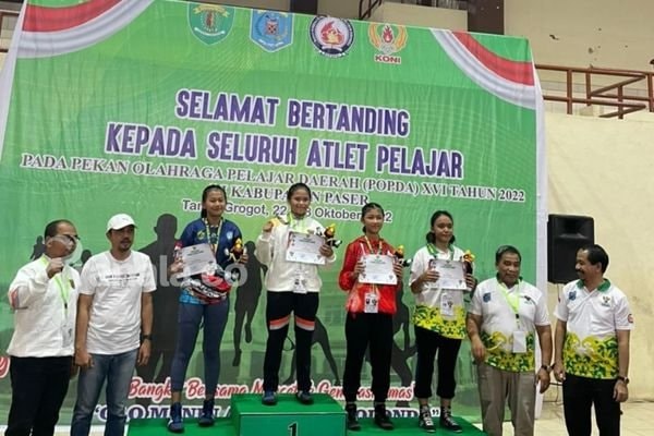 POPDA Kaltim 2022: Kontingen Bontang Tertahan di Urutan Tujuh Klasemen Sementara Medali