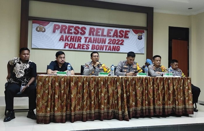 Kasus Narkoba di Bontang Meningkat selama 2022, Paling Tinggi Tahun Ini