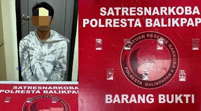 Sembunyikan Sabu di Kantong Celana, Pemuda di Balikpapan Masuk Bui