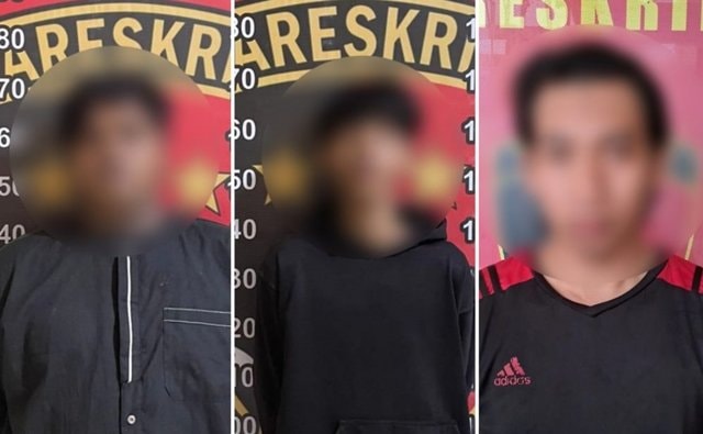 Beraksi di Sungai Pinang Samarinda, Dua Pencuri dan Penadah Motor Dibekuk Polisi