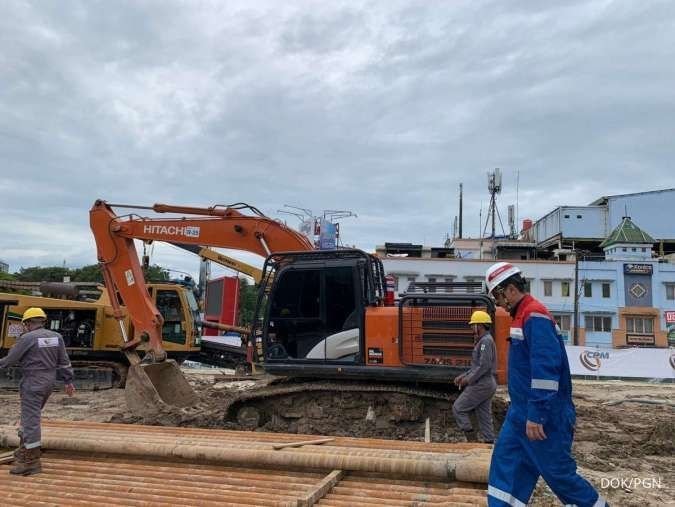 Konstruksi Pipa Gas Senipah-Balikpapan Capai 80 Persen