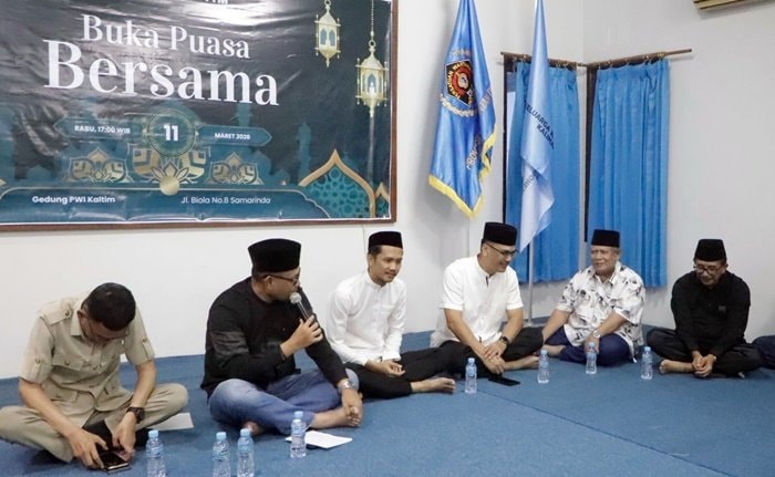 Wagub Buka Puasa Bersama PWI Kaltim, Seno Aji: Wartawan Mitra Strategis Pemerintah