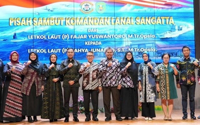 Danlanal Sangatta Berganti, Letkol Yahya Junarko Siap Perkuat Sinergi di Kutim