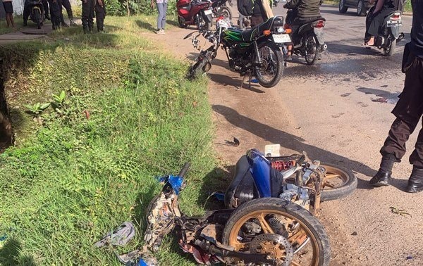 Gagal Menyalip, Motor Bertabrakan di Jalan Poros Tonasa 2 Pangkep: Tiga Korban Luka Serius