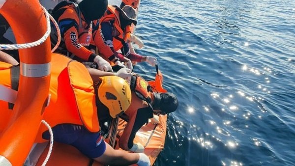 Tenggelam di Teritip Balikpapan Kaltim, Jasad Pemancing Ditemukan 22 Mil Laut dari Titik Hilang