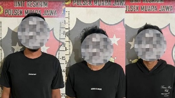 Tiga Penambang Batu Bara Ilegal di Muara Jawa Dibekuk