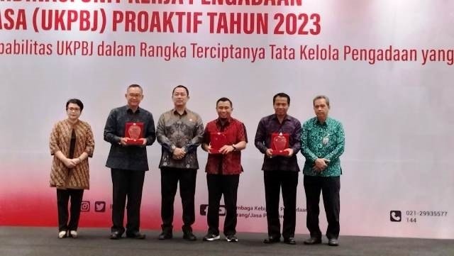 Pengelolaan Pengadaan Barang Jasa Proaktif, Pemkab Kukar jadi Terbaik Dua Nasional