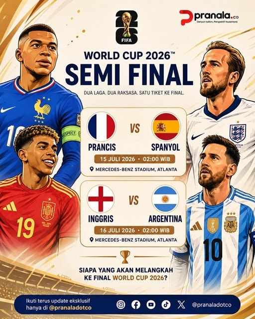 Semifinal Piala Dunia 2026: Skenario Paling Ideal dan Gila dalam Sejarah