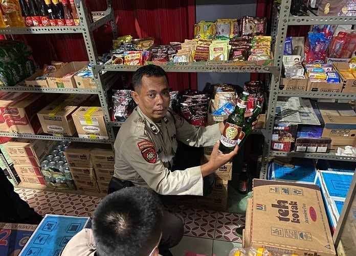 Jelang Ramadan, Polres Bontang Sita Puluhan Miras