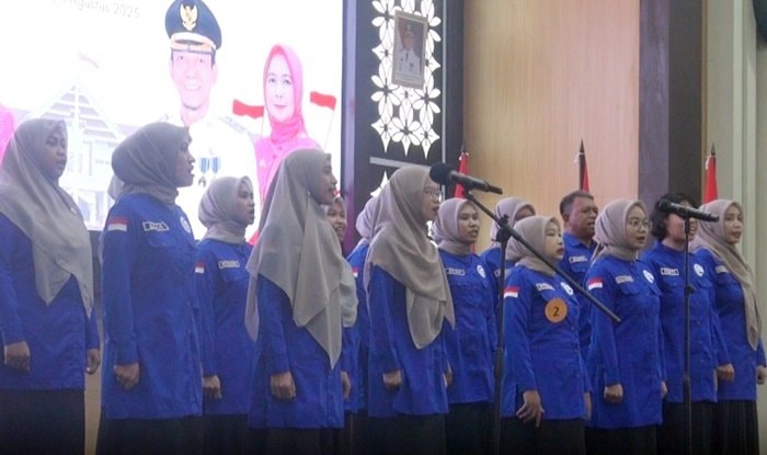 Meriah! 30 Tim Ramaikan Lomba Paduan Suara HUT ke-80 RI di Pangkep