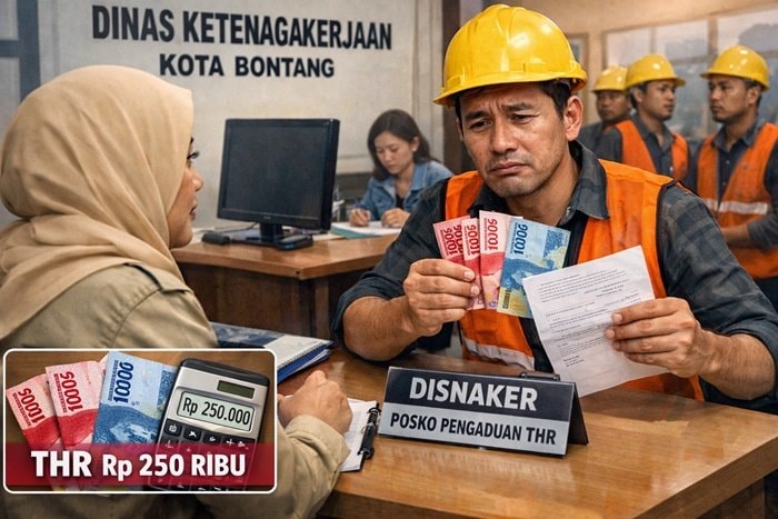 Pekerja di Bontang Mengaku Terima THR Rp250 Ribu