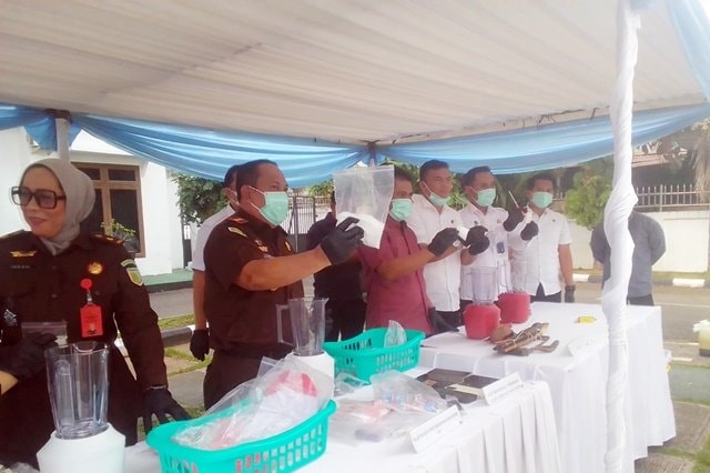 Kejari Bontang Blender 621,38 Gram Sabu