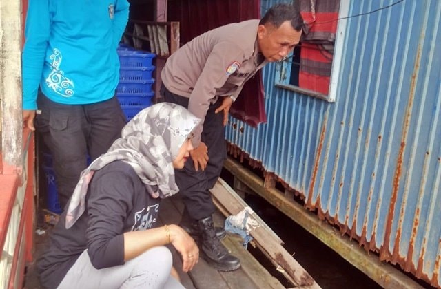 Misteri Hilangnya 100 Balok Jembatan Ulin Tanjung Laut Indah, Polres Bontang Turun Tangan
