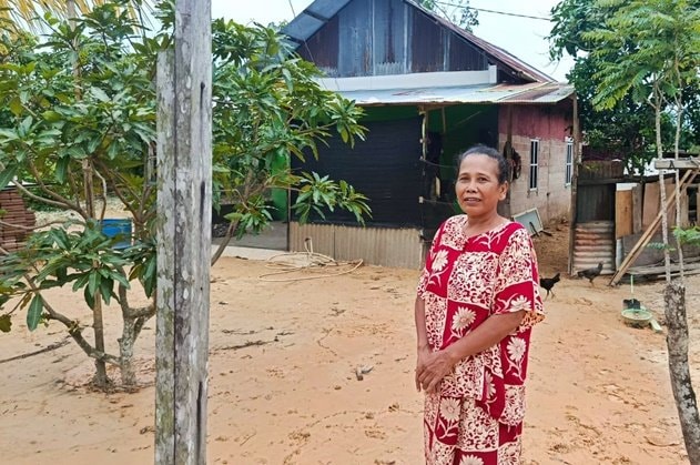 Sisa Galian C di Bontang Berujung Petaka: Rumah Warga Kampung Timur Terancam Ambruk Tergerus Lumpur