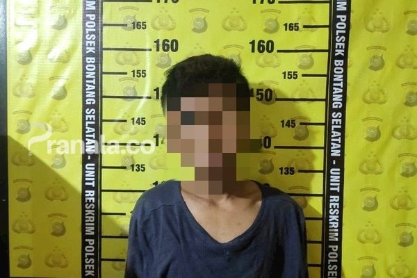 Bonyok Dihajar Warga, Remaja Ini Curi Ponsel Warga Berebas Tengah