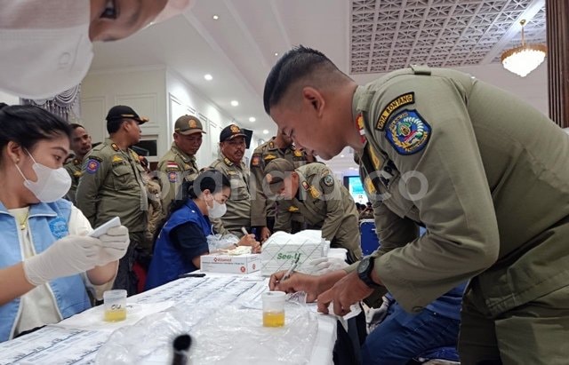BREAKING NEWS: BNN Bontang Gelar Tes Urine Mendadak, Ratusan ASN Pemkot Diperiksa