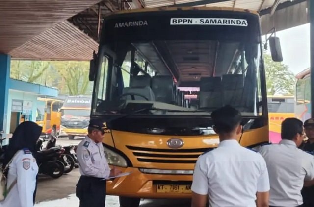 12 Bus Antarkota di Samarinda Lolos Uji Kelayakan